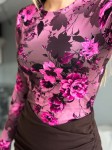 Bawełniana bluzka podwójny materiał marina SMLXL  - Butik damski Szyk i Styl