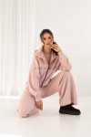 Dres komplet Amara Sempre puder róż - Butik damski Szyk i Styl