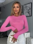 Bawełniana bluzka podwójny materiał marina SMLxl roz  - Butik damski Szyk i Styl