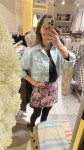 Jeansowa kurtka NICOLE krotka  baby blue/ niebieska  - Butik damski Szyk i Styl