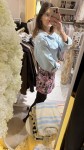 Jeansowa kurtka NICOLE krotka  baby blue/ niebieska  - Butik damski Szyk i Styl