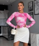 bluzka podwójny materiał Marina kwiaty Smlxl  - Butik damski Szyk i Styl