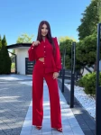 Komplet Amore Marina garnitur czerwony - Butik damski Szyk i Styl