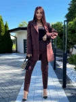 garnitur komplet sempre marina  brąz  - Butik damski Szyk i Styl