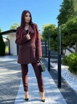 garnitur komplet sempre marina  brąz  - Butik damski Szyk i Styl
