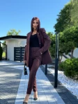 garnitur komplet sempre marina  brąz  - Butik damski Szyk i Styl