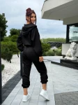 komplet dresowy marina czarny  - Butik damski Szyk i Styl