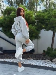 komplet dresowy marina szary  - Butik damski Szyk i Styl